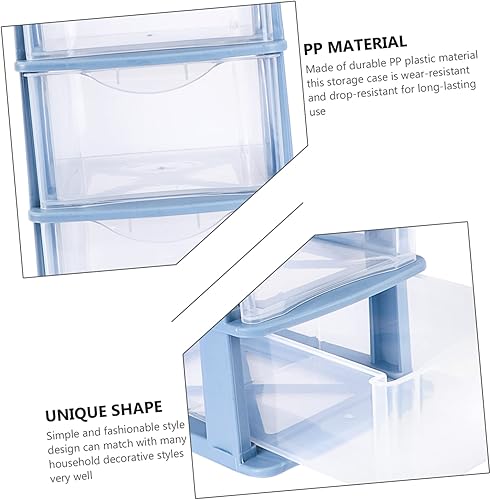 Miniatura 9 de Cajones organizadores de cajones rosas para escritorio de oficina y organización del hogar