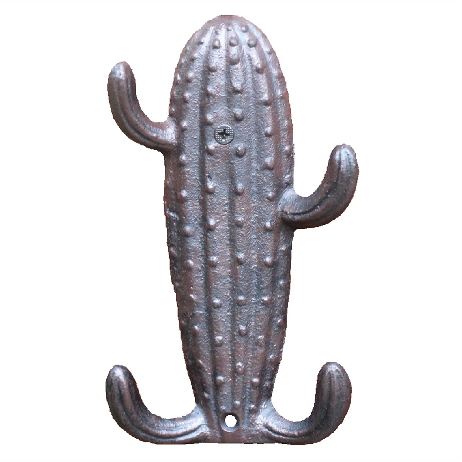 Vintage Design Żeliwny hak ścienny z 4 wieszakami Akcenty wiejskiego domu Rustykalny dom Ogród Ściana Dekoracyjny metalowy stojak montowany na ścianie /453
