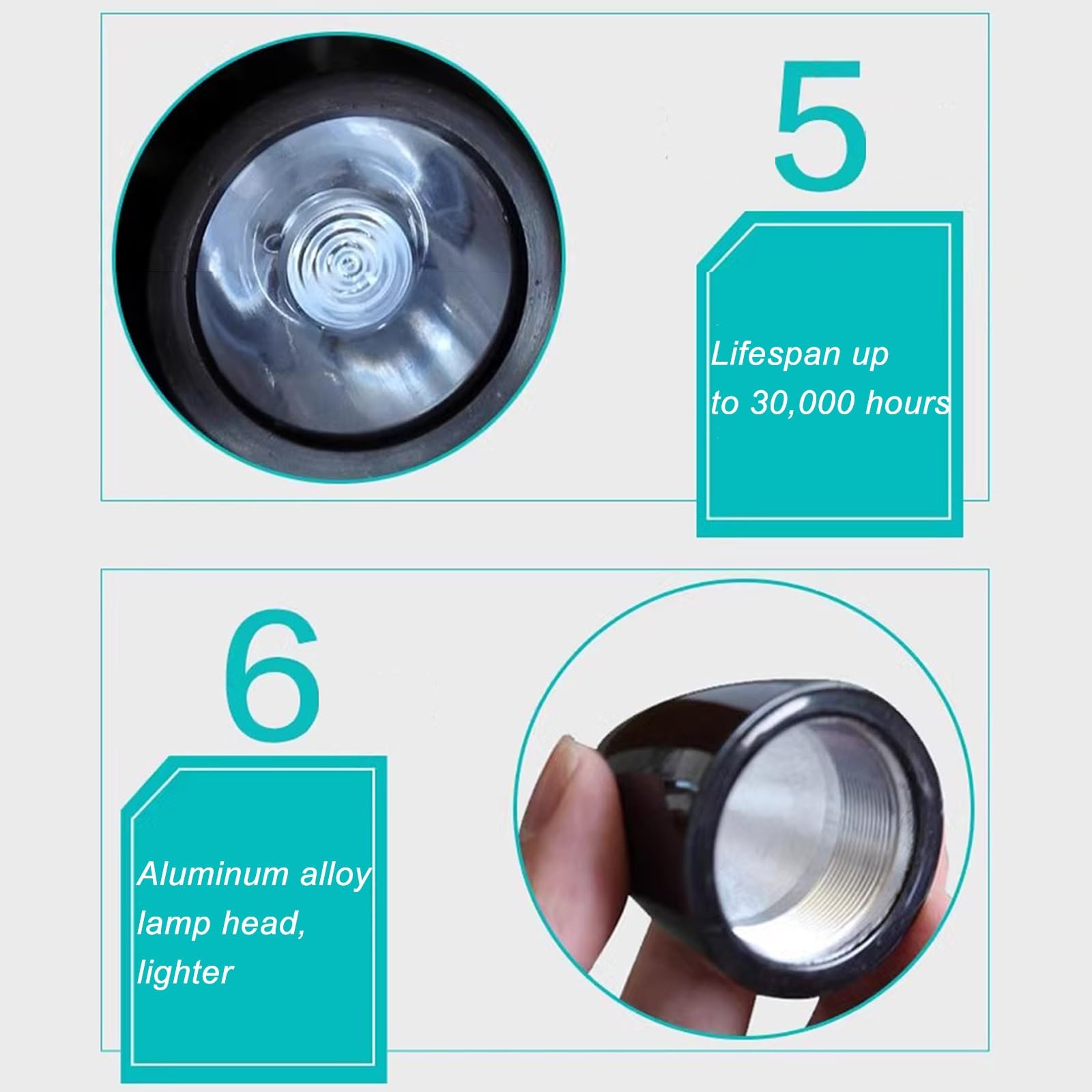 Lampa do Badania LED 3W, Mobilna Lampa Chirurgiczna z Elastyczną Lampą Typu Gęsia Szyja, Lampa do Badania Chirurgicznego ze Stojakiem Podłogowym