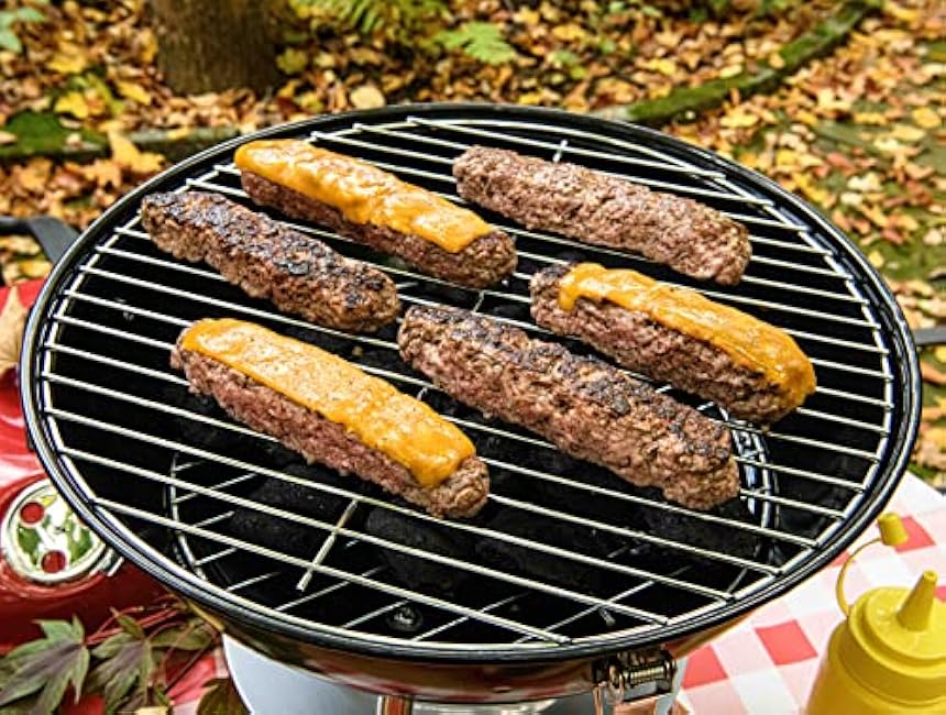 Mobi-The New Cool Way to Eat a Hamburger- Hot Dog Shaped Burger Mold