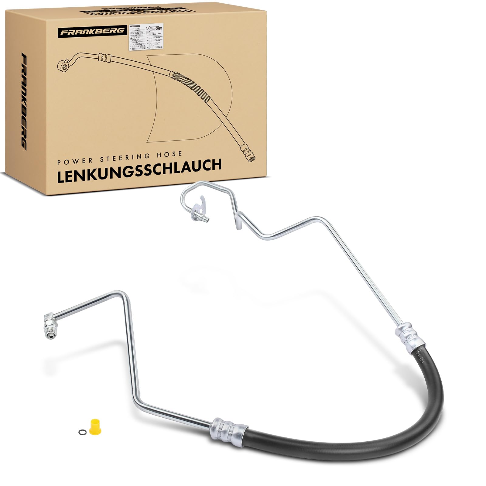 Frankberg Servosterzo Tubo flessibile Compatibile con Transit Bus FB FC FD FS FZ Transit Furgone FA Transit Pianale/Telaio FM FN Replace# 4548396,58425