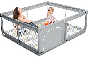 AJULKRIO Baby Playpen – Secure Play Haven for Your Little Explorers