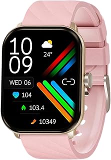 Relógio Inteligente com Tela Grande de 2.01”, Bluetooth Smartwatch, +100 Modos Esportivos e IP68 – FB045