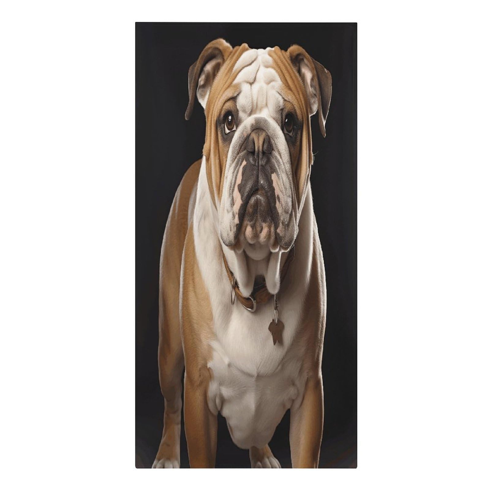 VstaDank English-Bulldog Beach Towels 30"x61" Microfiber Super Absorbent Large Bath Towels Cozy Soft Swim Travel Towel Quick Dry Thin Pool Towel Beach Accessories for Outdoor Adult