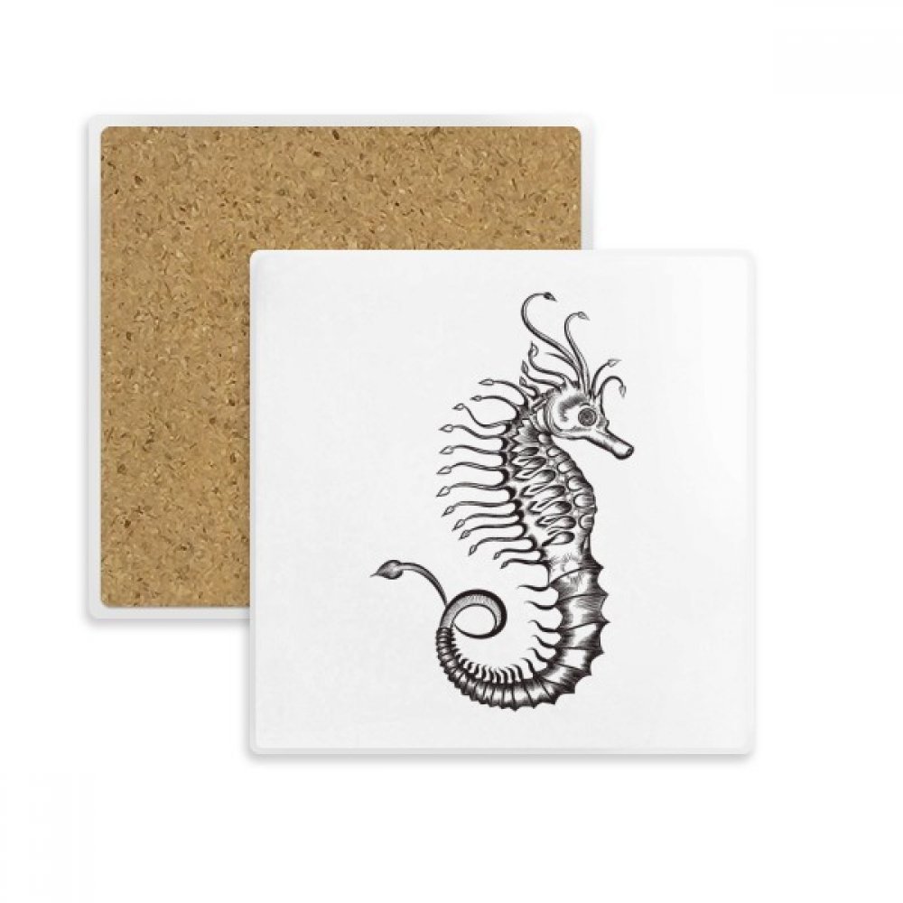 Dessous de verre hippocampe en pierre, une idée cadeau originale et utile