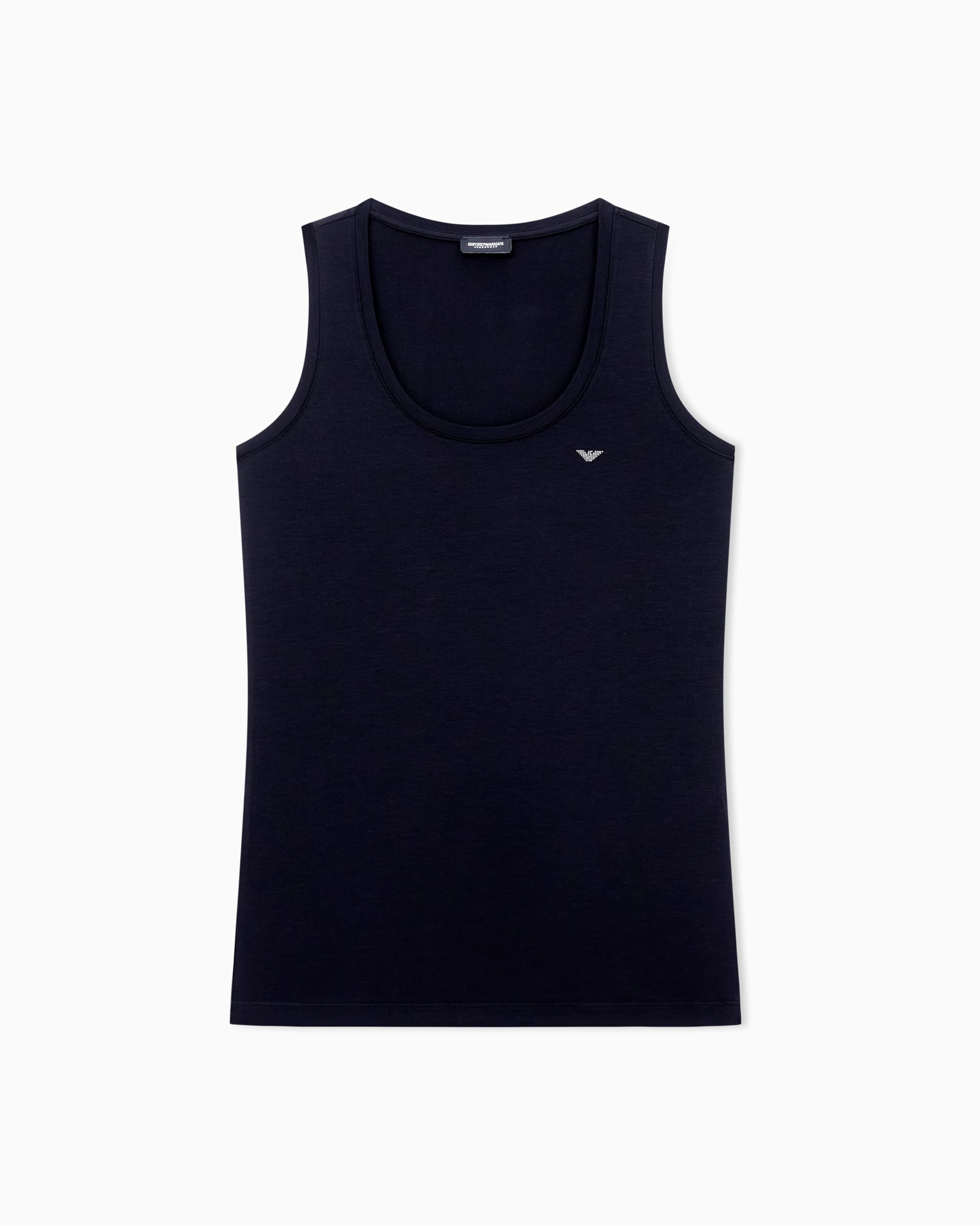 Emporio Armani Woman's Essential Studs Underwear Tank Black S