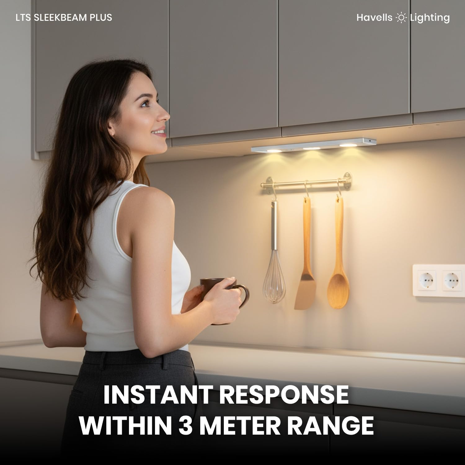 Havells Rechargeable Cabinet Light - Motion Sensor -9