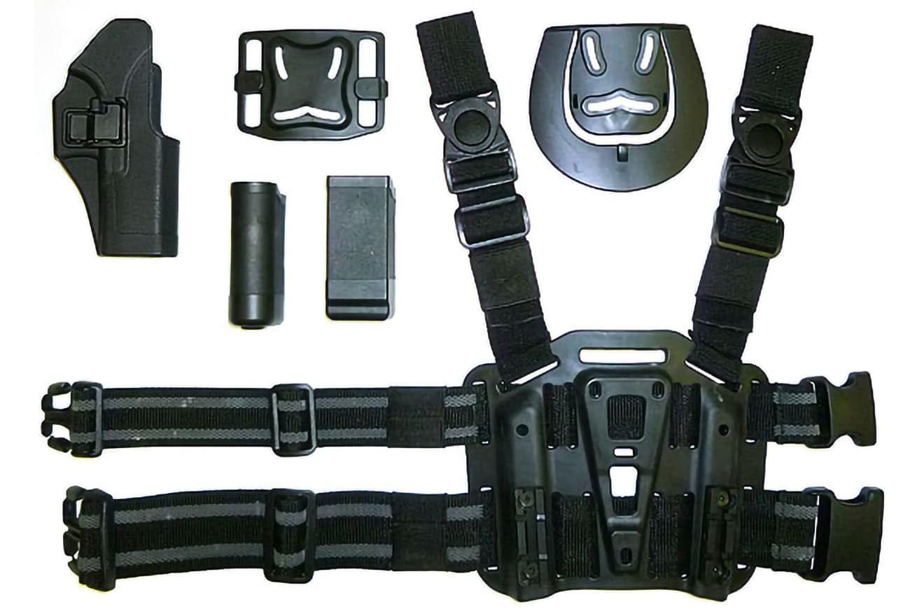 BLACKHAWK 実物CQCホルスター グロック カーボンモデル 一式セット