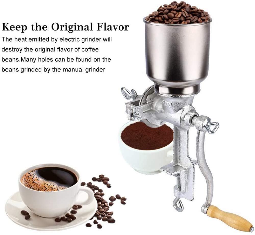 Amazon｜手動コーンミル、ポータブルグレインミルコーヒーグラインダー