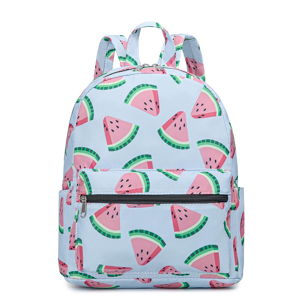 YiXiamo Cute 10 inch mini pack bag backpack for grils children and adult (watermelon)