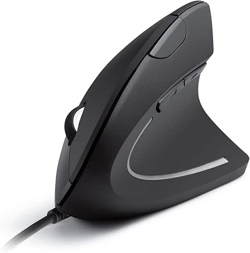 Anker USB Wired Vertical Mouse, Ergonomic Design Mouse for Computer