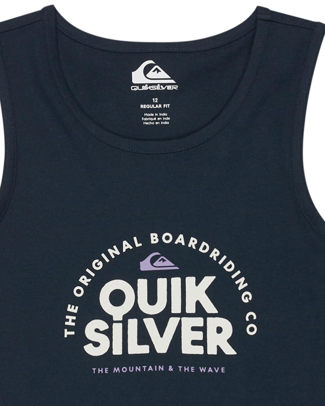 Quiksilver Fundamental Ride - Débardeur - Garçon Enfant 8-16 Ans - 16 - Bleu