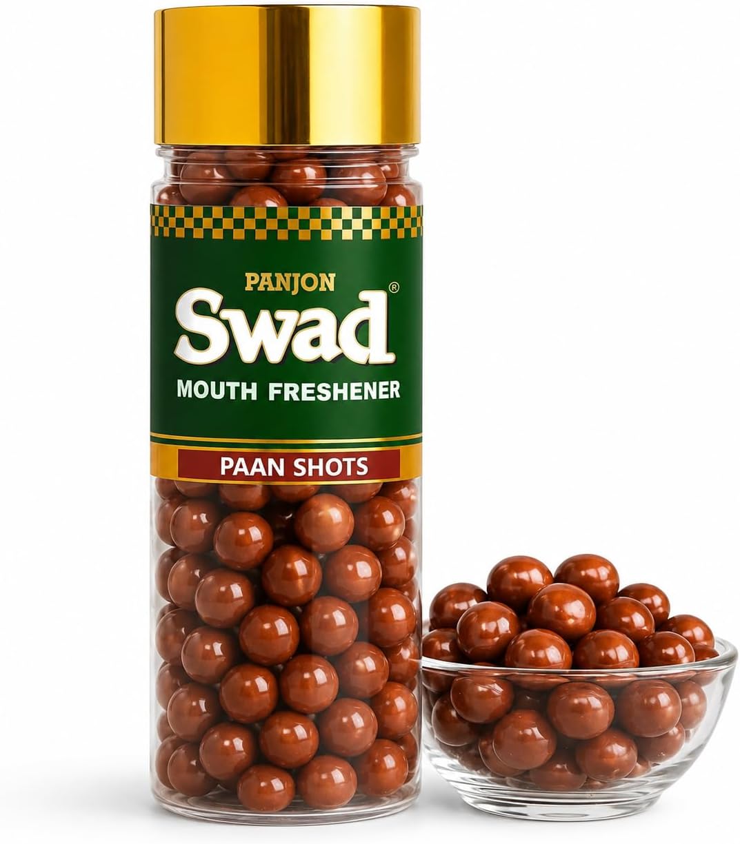 - Paan Shots Candy for Instant Mouth Refreshment | Premium Pan Toffee Balls & Traditional Indian Mukhwas | Made with Real Betel Leaf & Gulkand | 100% Natural, Preservative-Free | 150g Bottle