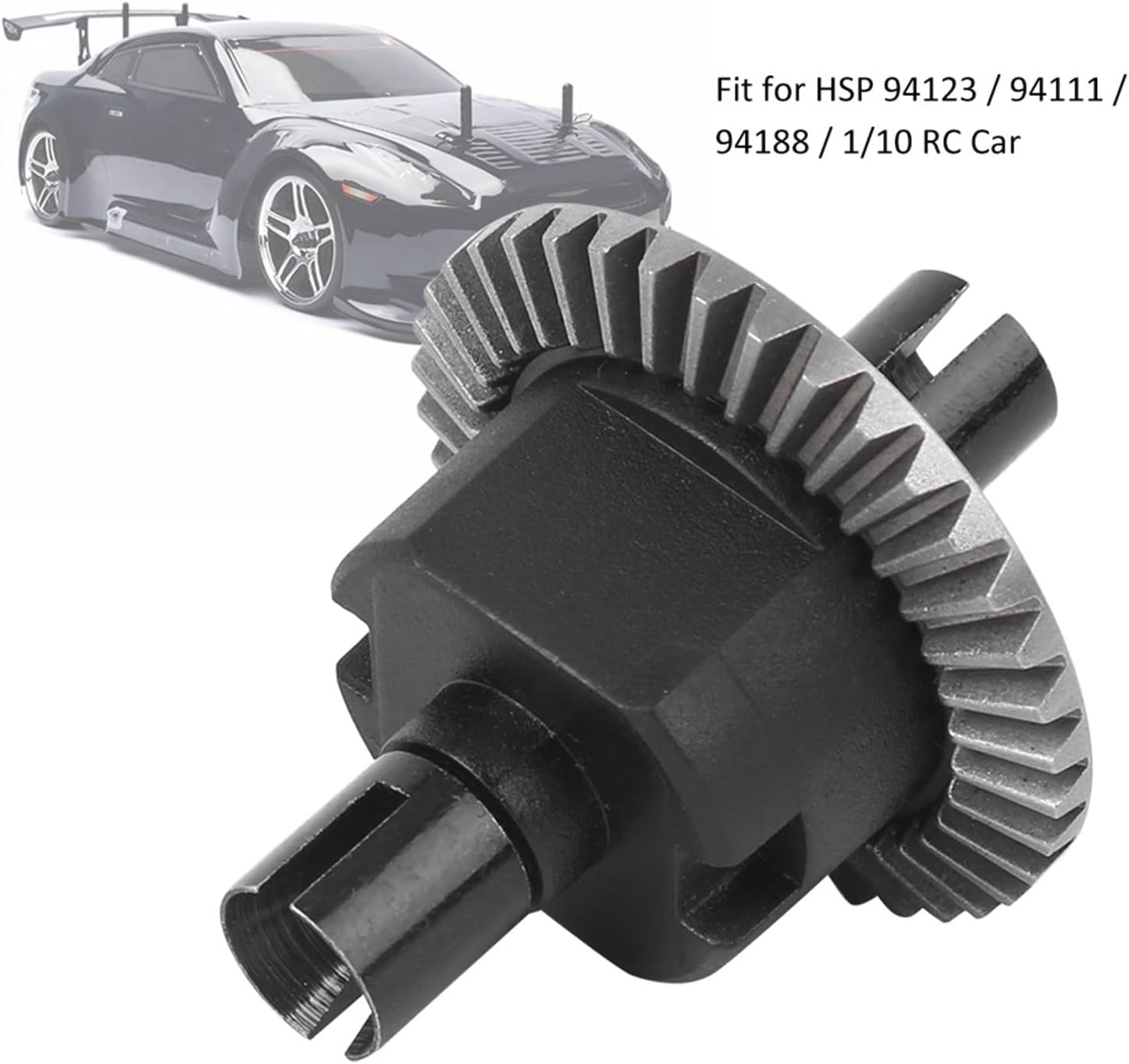 Upgraded Differential Gear for 1/10 Scale RC Car, for HSP 94123/94111 / 94188 Enhances Performance of Your RC Car, Car Model Accessories