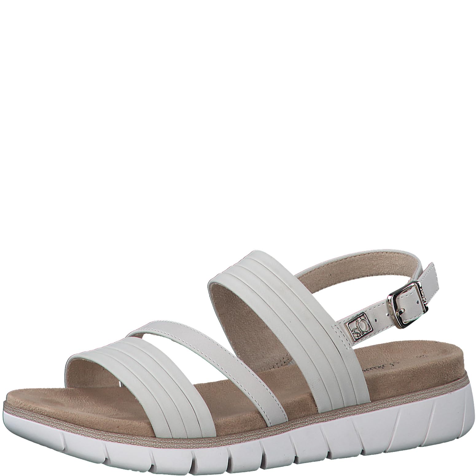 s.Oliver Damen Sandalen mit dicker Sohle Vegan