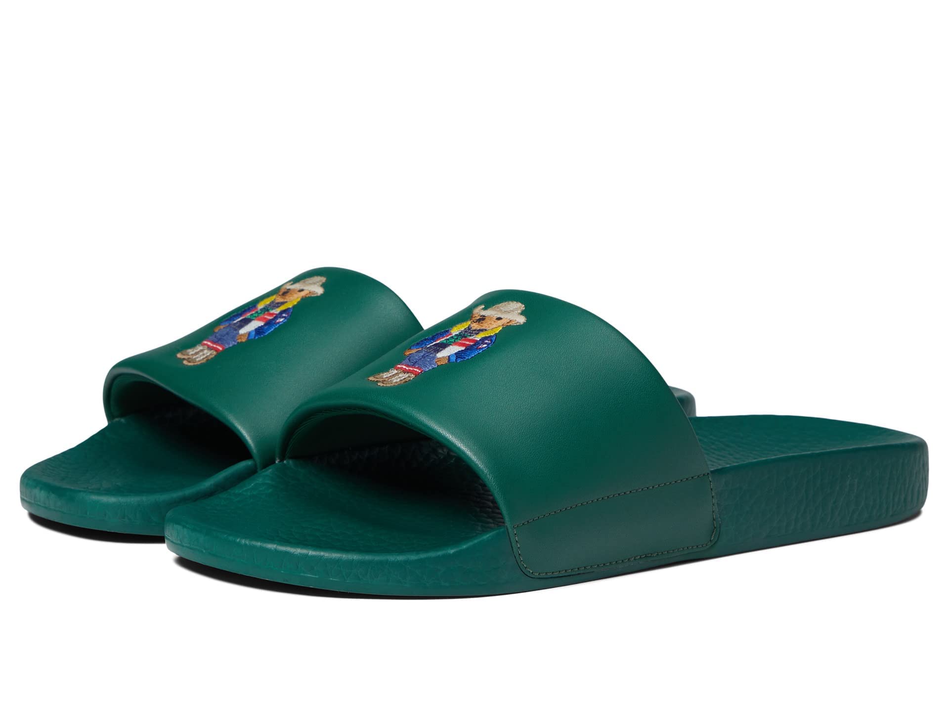 Footwear Polo Ralph Lauren Cayson Bear Slides Polo Outlet Ralph