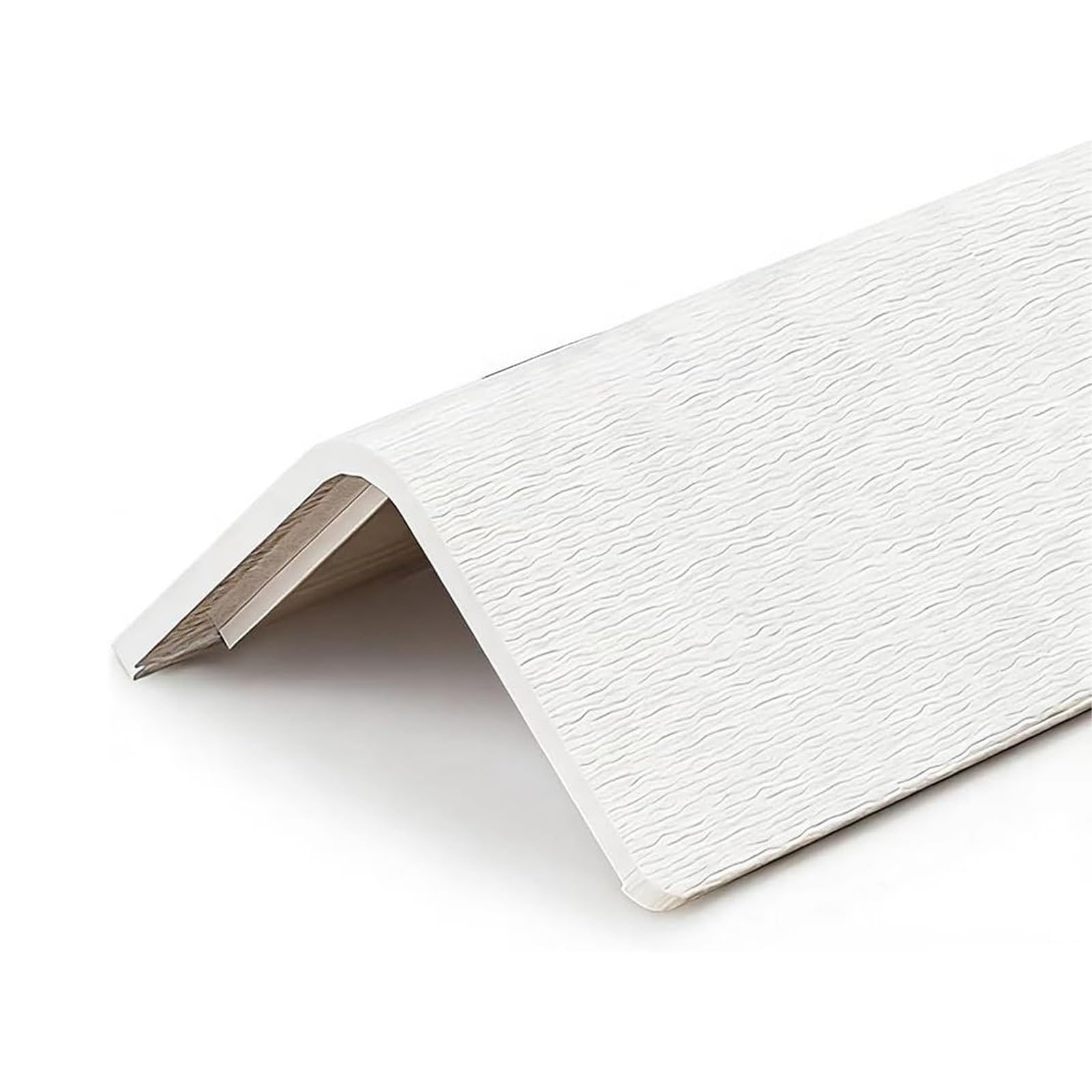 Paraspigoli per pareti, decorativo e protettivo, design aderente per uffici, negozi e scuole, bianco, 150 x 3,6 cm (59 x 1,4 pollici)