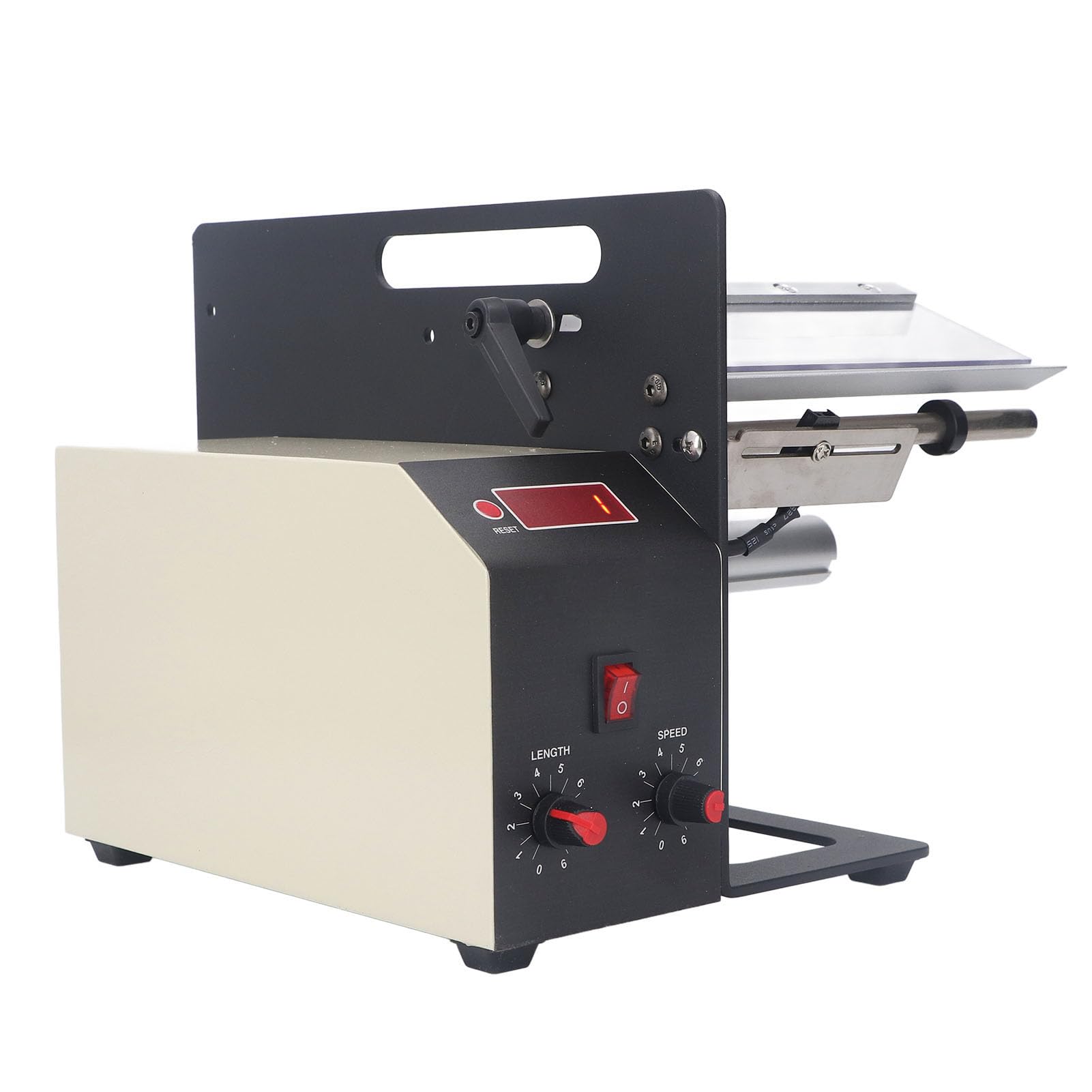 Generic Automatic Label Dispenser Roll Label Dispenser, Sticker Roll Dispenser with High Efficiency 4 to 160mm Width Label Applicator for Warehouse Packaging, Retail Marking (US Plug