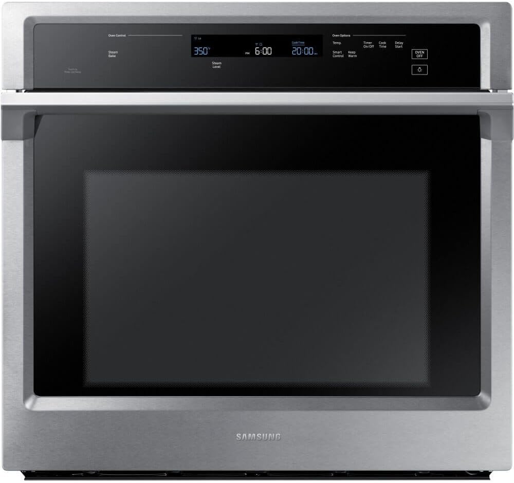 SAMSUNG NV51K6650SS 30" Smart Single Wall Oven with Steam Cook in Stainless Steel
