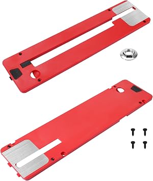 STZ6307 Zero Clearance Insert Plate and STA6307 DADO Insert Plate for SKIL Table Saw TS6307-00 - STZ6307 & STA6307 Combo Pack
