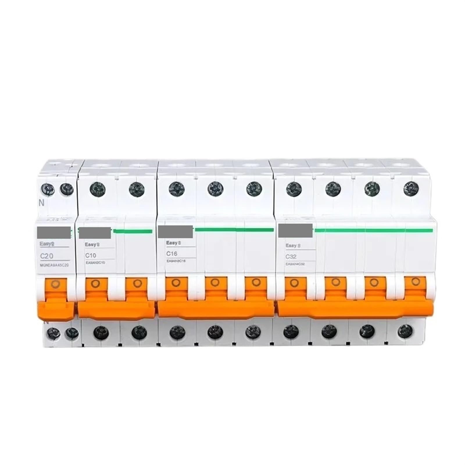 EA9 Air Switch 1P 2P 3P 4P Small Circuit Breaker Easy 9 Electric Brake Switch 6A 40A 50A 63A Household Circuit Breaker 1Pcs(2P,63A)