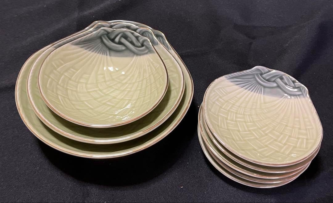 40〜50's ヴィンテージ 鉢・器 銘々皿 8枚セット