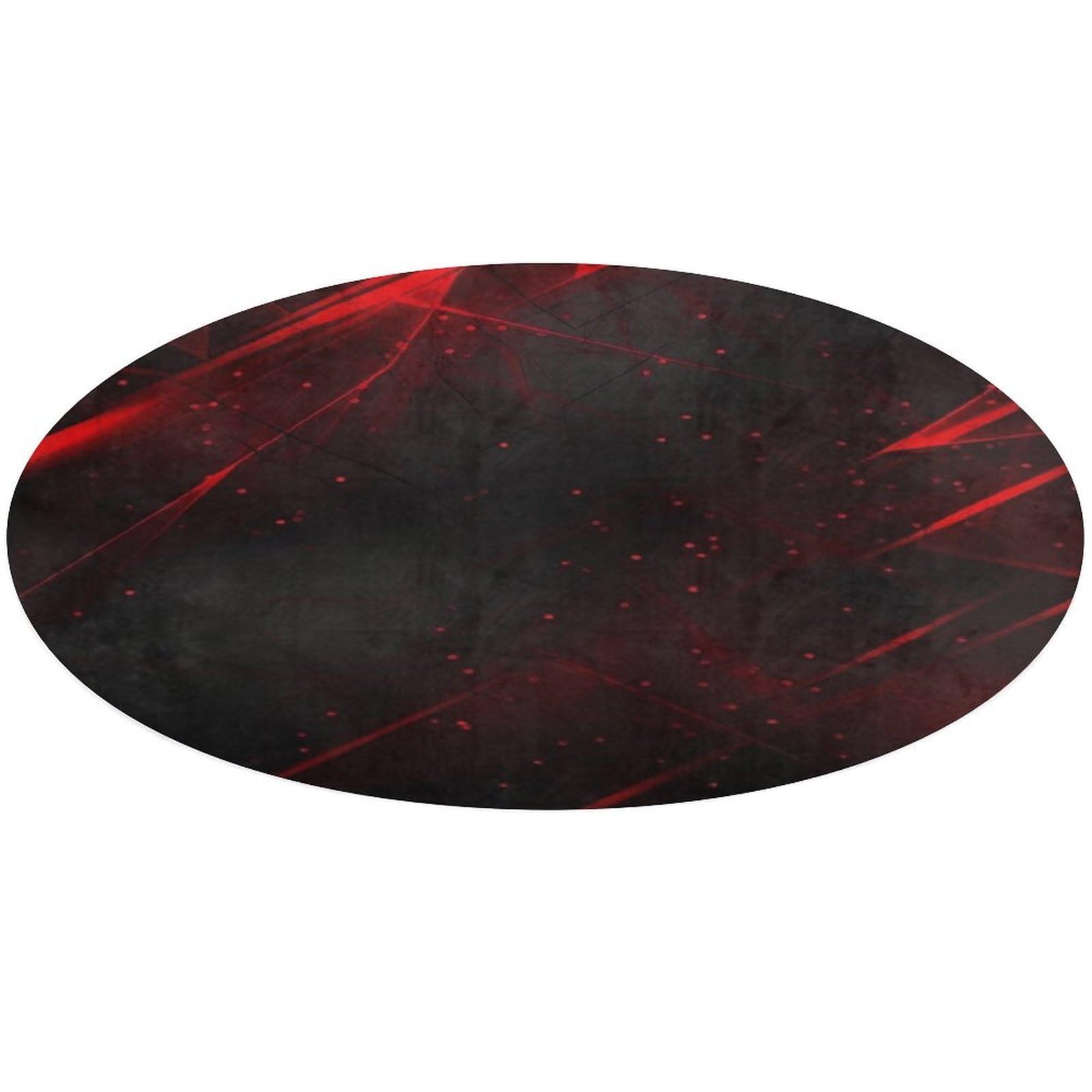 Alfombra de terciopelo coral fina y decorativa con diseño geométrico
