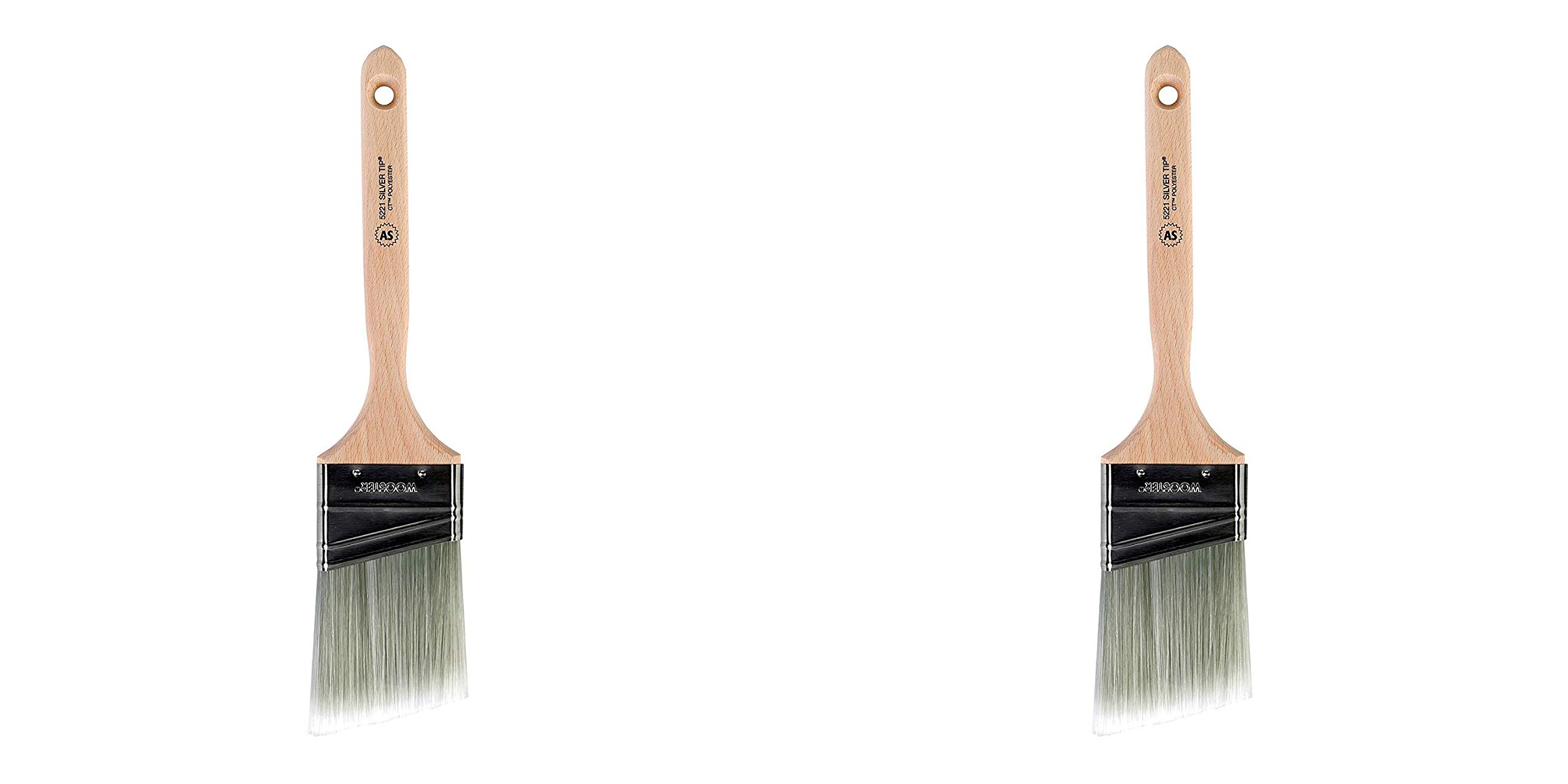 Wooster Silver Tip Angle Sash Brush - 3 Inch -14 Wooster Silver Tip Angle Sash Brush - 3 Inch -14