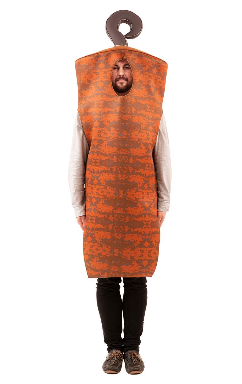 Orion Costumes Unisex Brown, Grey Doner Kebab Novelty Food Fancy Dress Costume
