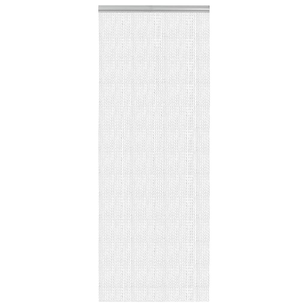Generisch Türvorhang aus Ketten 80x201 cm Aluminium,Heim Garten,Dekoration,Fensterdrapierung,Fliegengitter-4010008