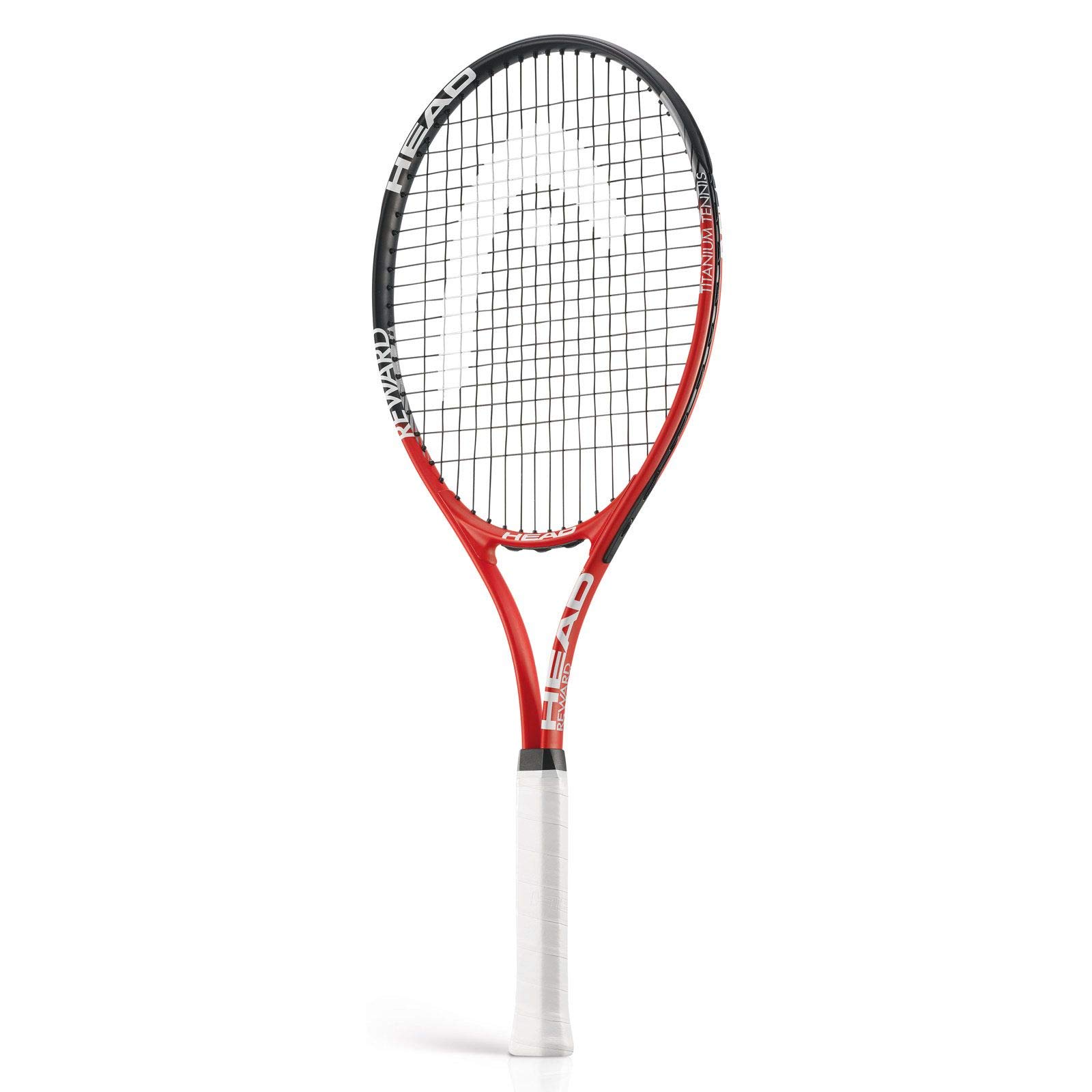 HEAD Titanium, Graphite Nano Ti Reward Tennis Racquet Black/Red (236335) (B00YBTV8MU) Amazon Price History, Amazon Price Tracker