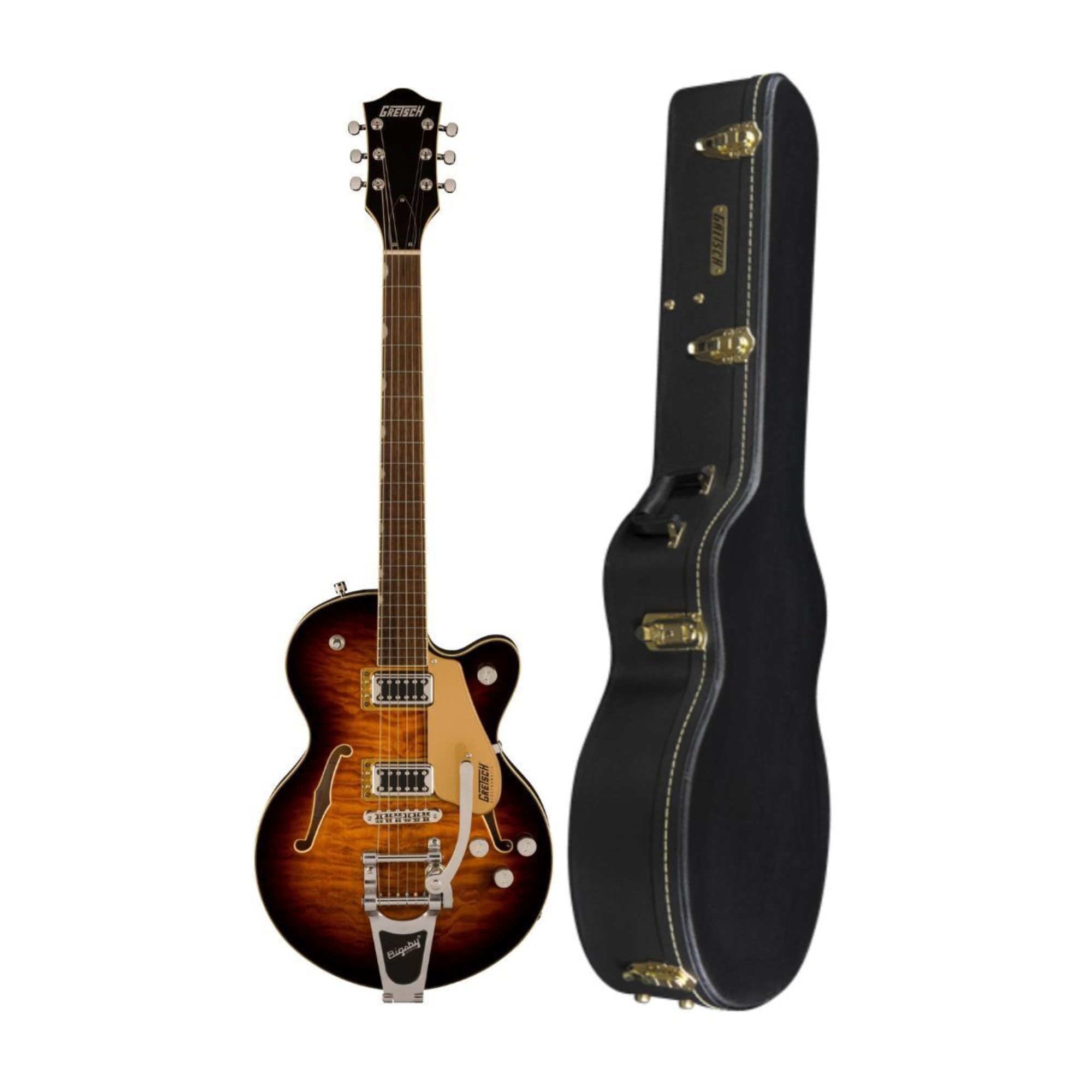 Amazon.com: Gretsch G5655T-QM Electromatic Jr. Quilt Semi
