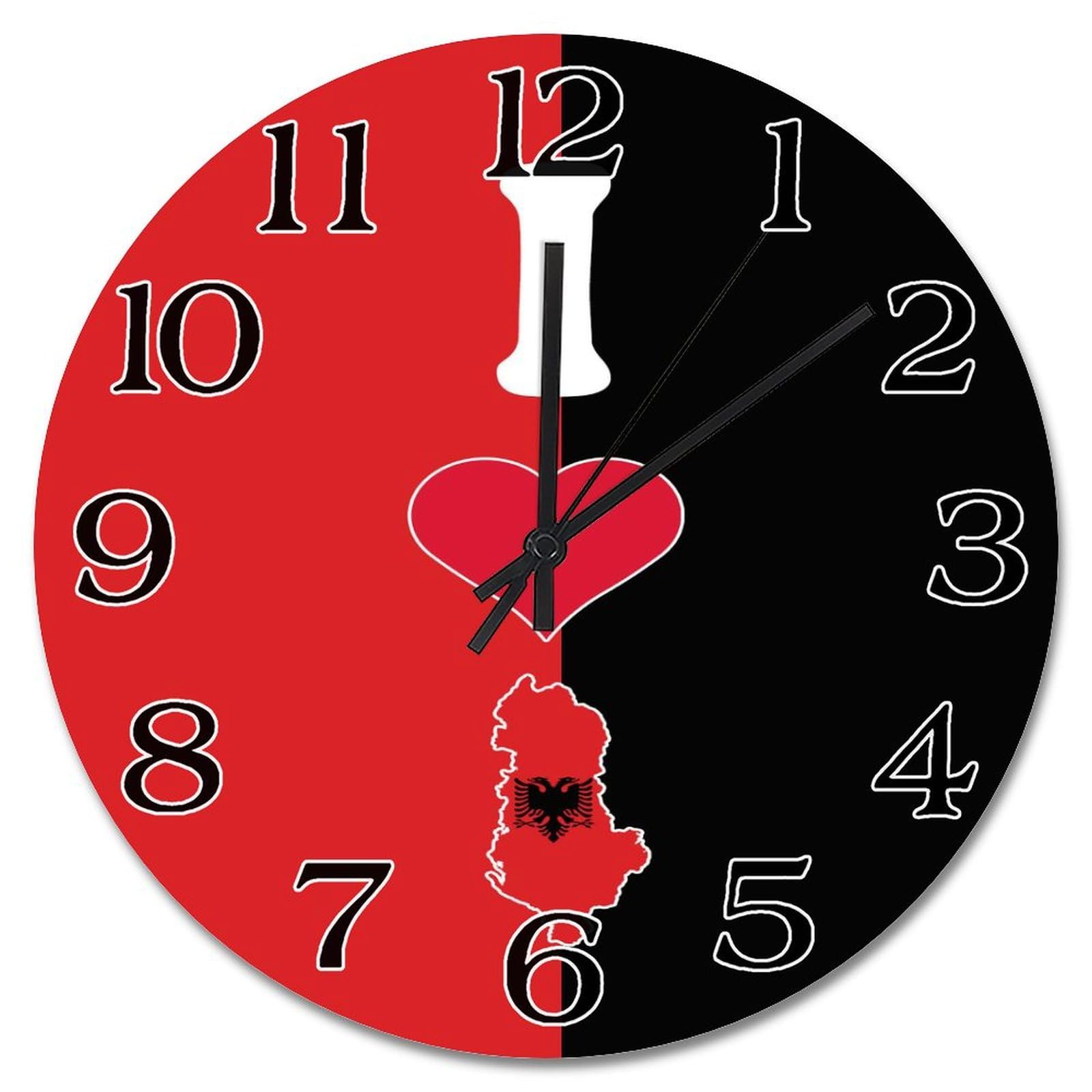 Horloge murale Albanie 38cm pour déco vintage de salon
