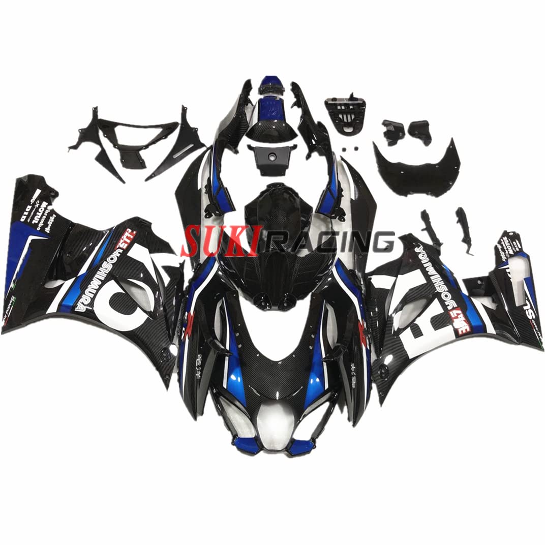 Amazon | 【SUKIRACING】GSXR1000 2017-2022バイク外装セット 竜洋 