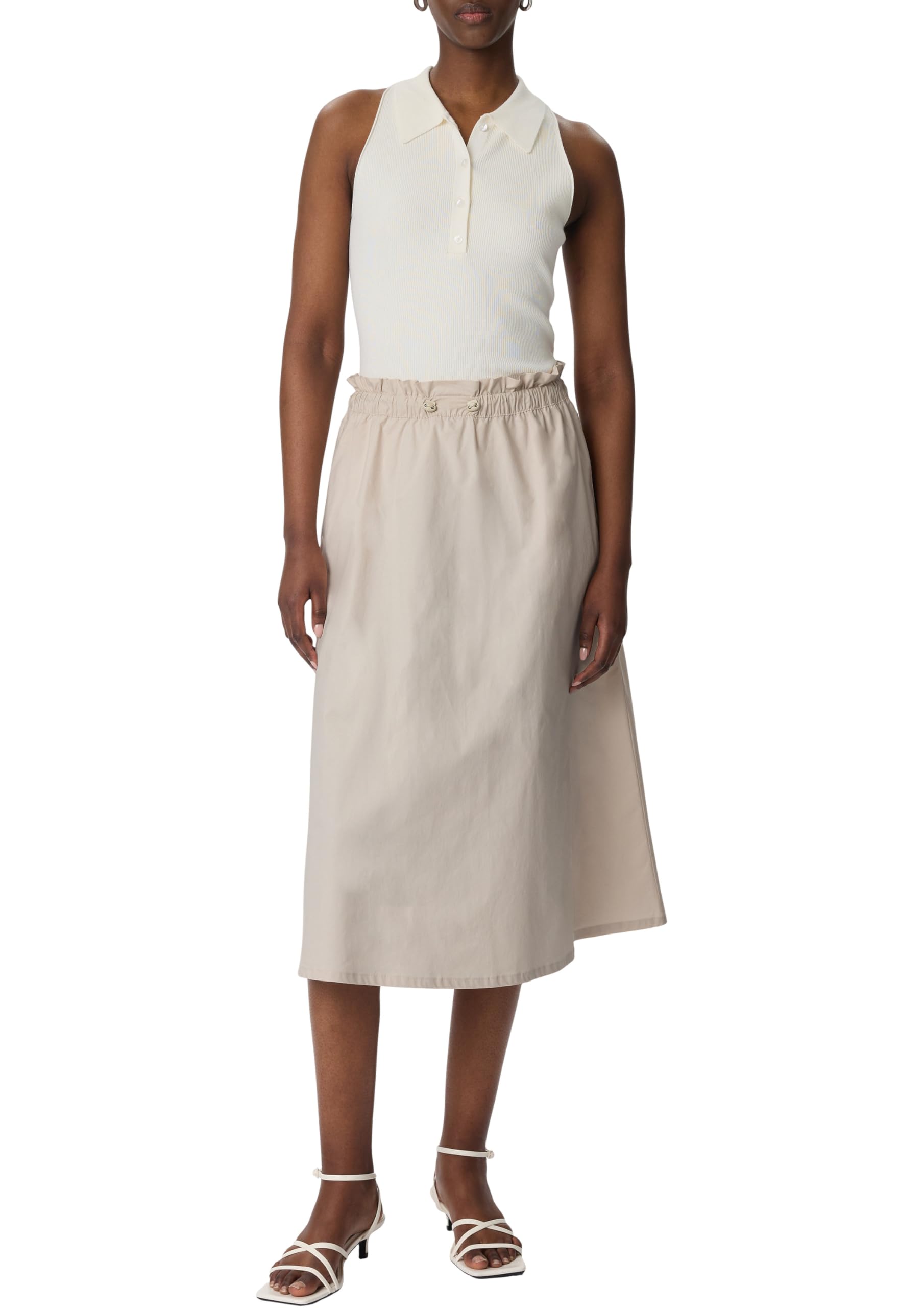 Jupe maxi mixte Comma pour silhouette élancée sans effet de serrage - 8