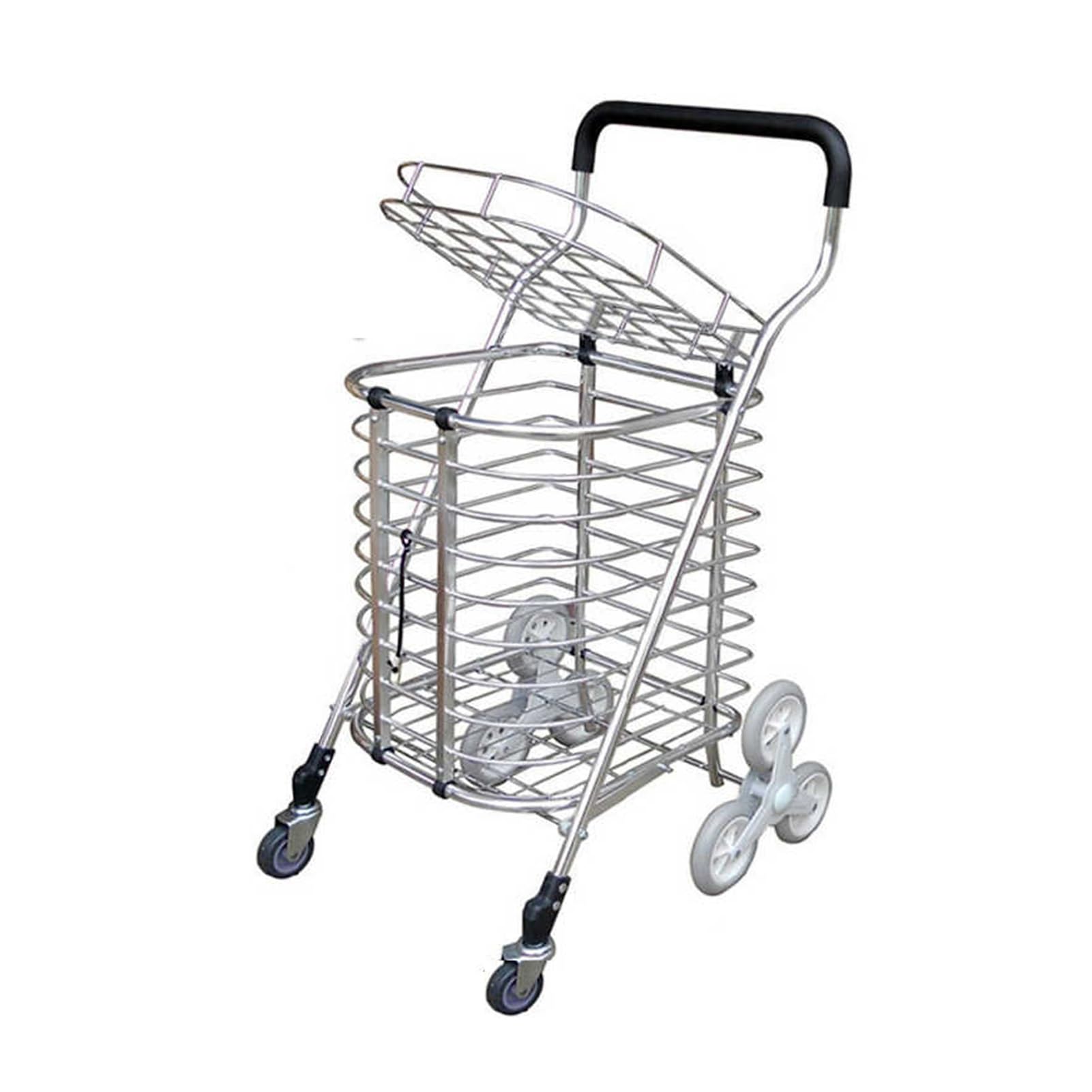 Wózek Schodowy, Artefakt Do Obsługi Ładunków, Składany Wózek Sklepowy, Nośność 35 Kg, Do Transportu Domowego I Zakupów W Supermarkecie
