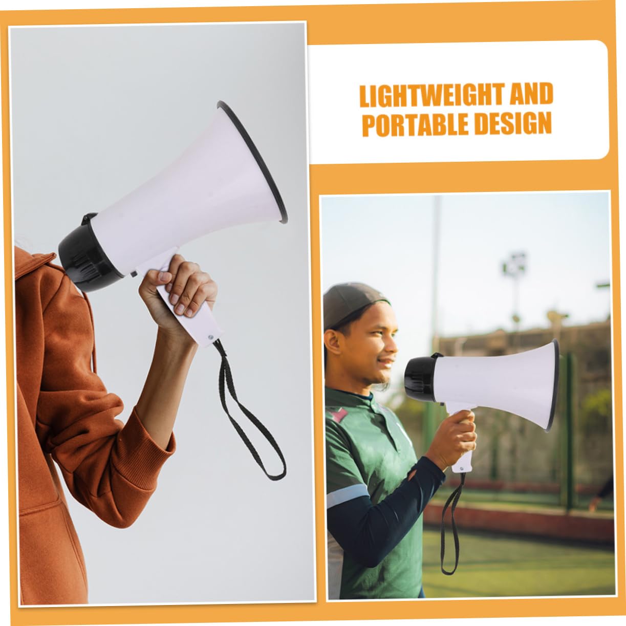 Altoparlante Manual De Forma De Cuerno Dispositivo Aire USB Botón Portátil Recargable Telefonos Fijos Cortado Mini Inalámbrico Micrófono De Parabrisas El Plastico