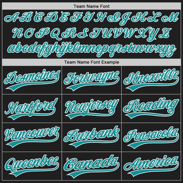 Personalized Custom Baseball Jersey, Baseball Shirt, Baseball Jersey Black Teal Pinstripe Teal-White Baseball Jersey, Baseball Jersey Women, Customized Baseball Jersey, Baseball Jersey Kids