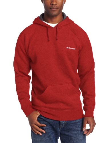 Columbia Men's Big and Tall Hart Mountain II Hoodie Sweatshirt, Red Element, 3XT