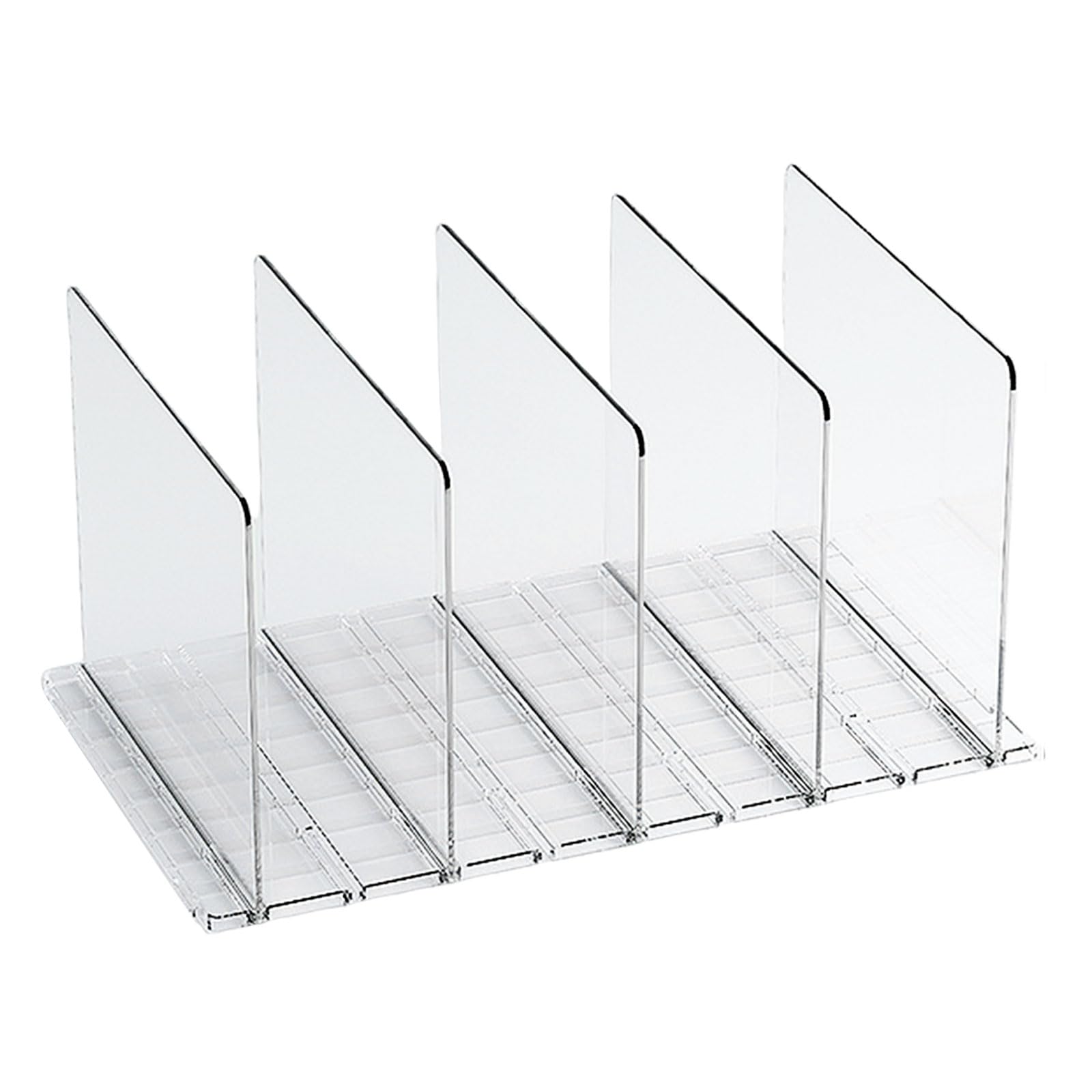 HZBB Multipurpose Sturdy Shelf Organizers Accessory Portable for Bedroom Clutter Control Elegant Designs Divider Easy to Use Shelf Divider