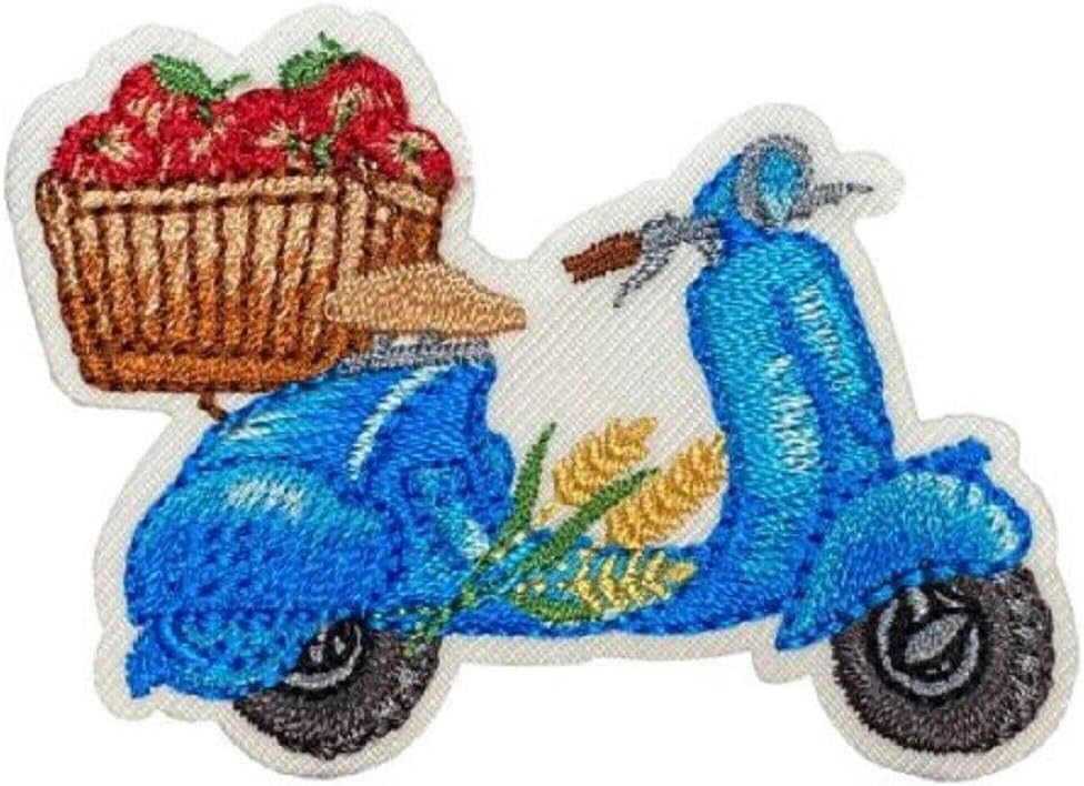 Cool Patches Original Design Patches Scooter Applique Patch