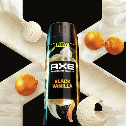 Axe Fine Fragrance Collection Premium Body Spray Black Vanilla With Orange + Sandalwood 3 Count With 72H Odor Protection Aluminum-Free 4 Oz thumb #6