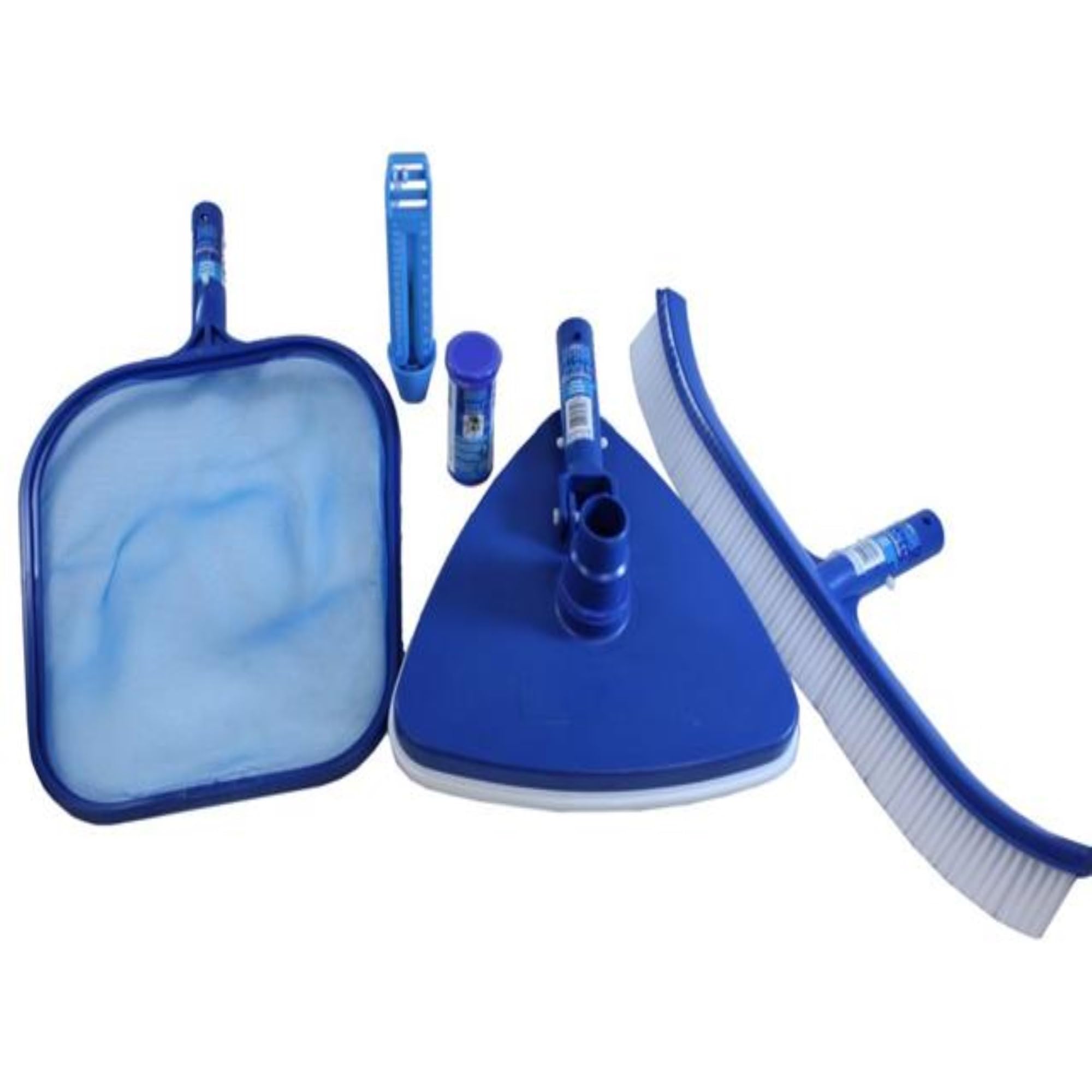 HydroTools Premium Swimming Pool Cleaning Maintenance Kit with Test Strips - 18