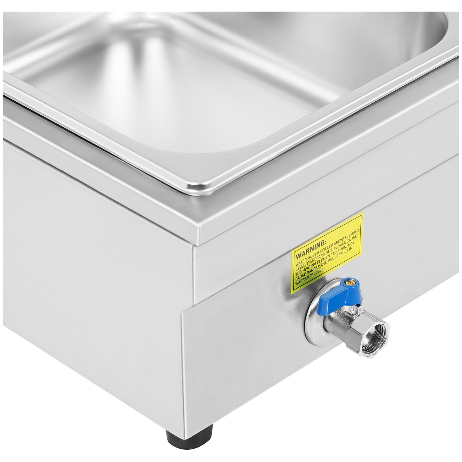 Royal Catering RCBM-5 Scaldavivande Scalda Vivande Elettrico (5 X Gn 1/2, 2200 W, 30 L Di Capacità, 6 L Di Capacità Per Ogni Contenitore, 30-85°C)