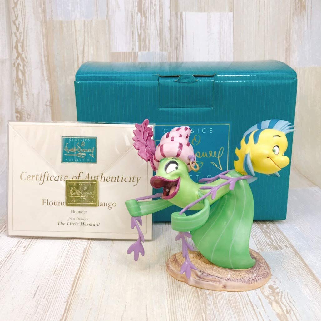 Pee 　WDCC リトル・マーメイド フランダー ファダンゴ レア☆WDCC リトル・マーメイド Little Mermaid フランダー