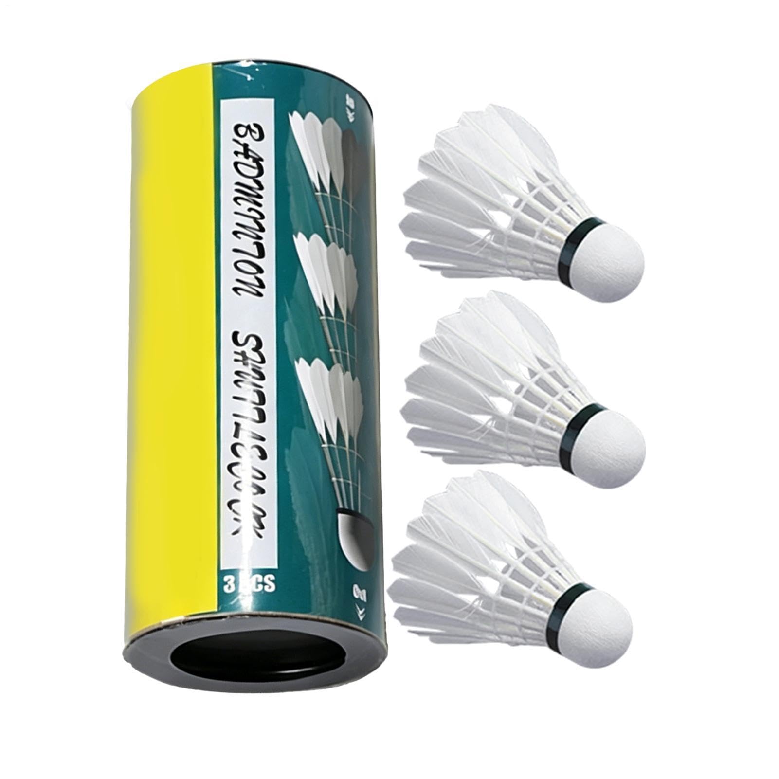 Amazon | バドミントンボール バドミントン シャトルボール 羽根