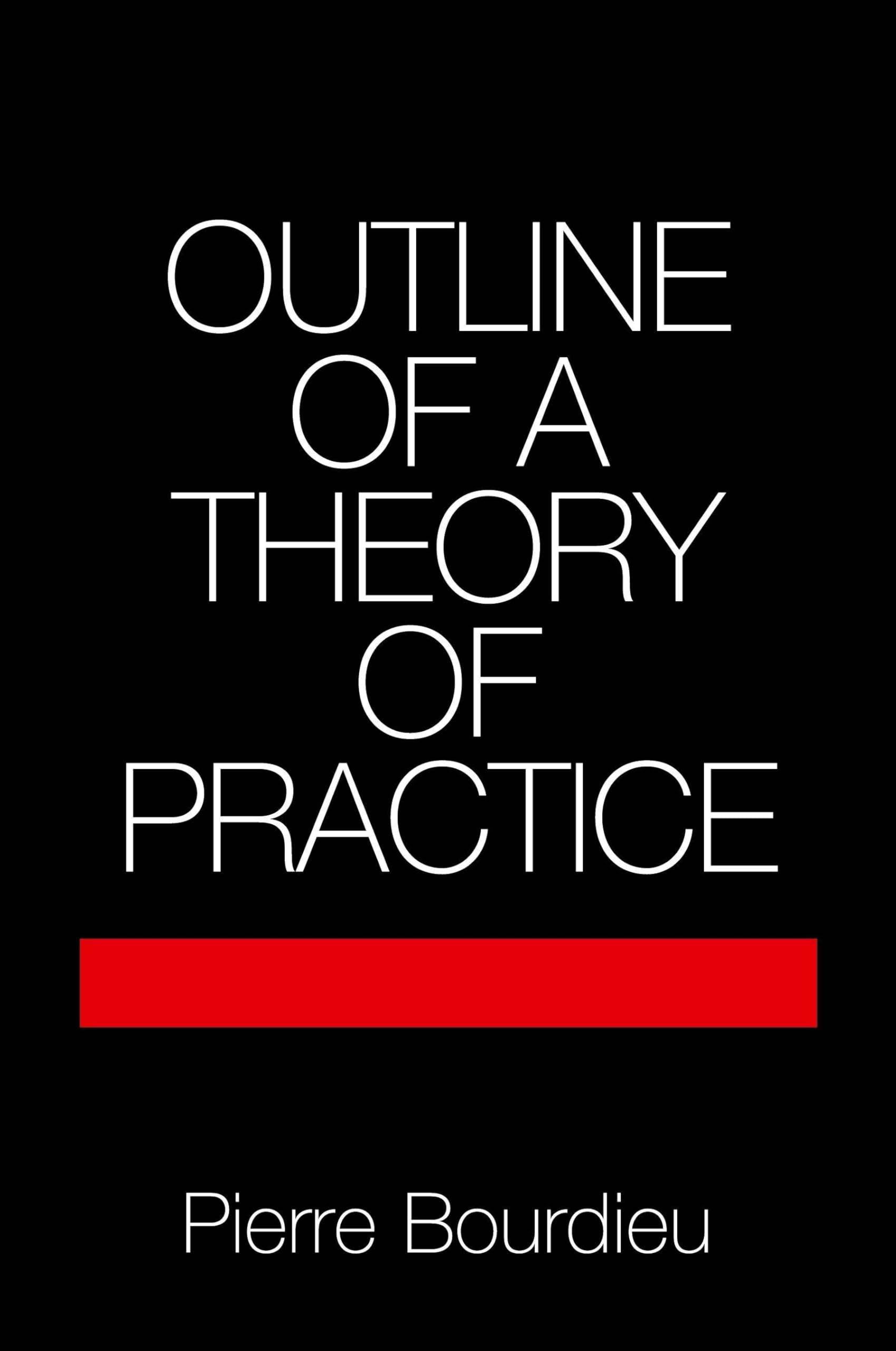 Outline of a Theory of Practice: 16 (Cambridge Studies in Social and Cultural Anthropology, Series Number 16) Paperback – 2 Jun. 1977