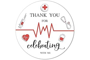 Delightful Nurse Stickers (40-Pack) for Celebrations and Motivation