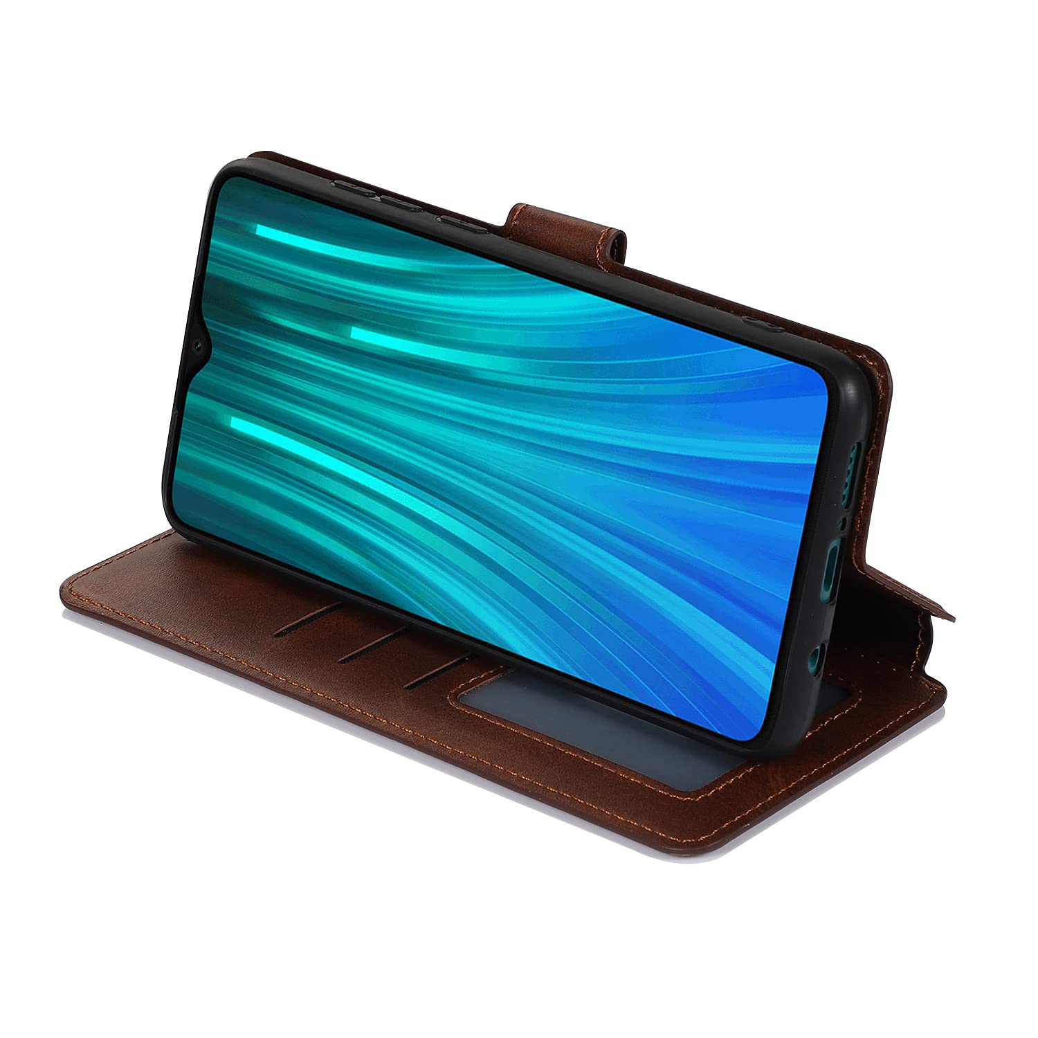 Amazon.co.jp: Xiaomi Redmi Note 8 Pro用フリップレザーウォレット