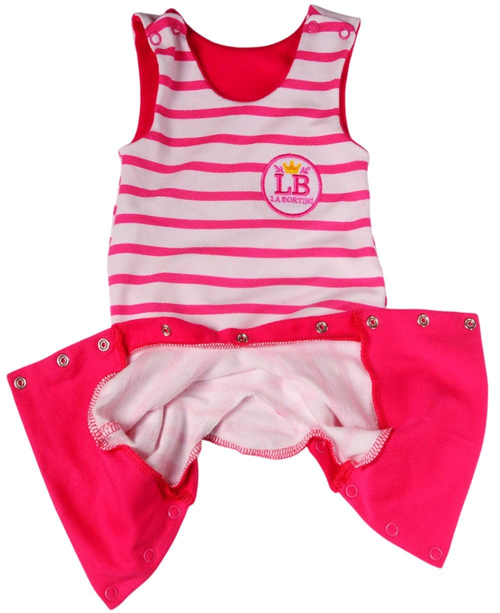 Baby Bekleidung Set Weiß Pink Unisex Langarmshirt Latzhose Zweiteilig Erstlingsausstattung Neugeborenen Outfit für Mädchen Größen 44 50 56 62 68 74 80